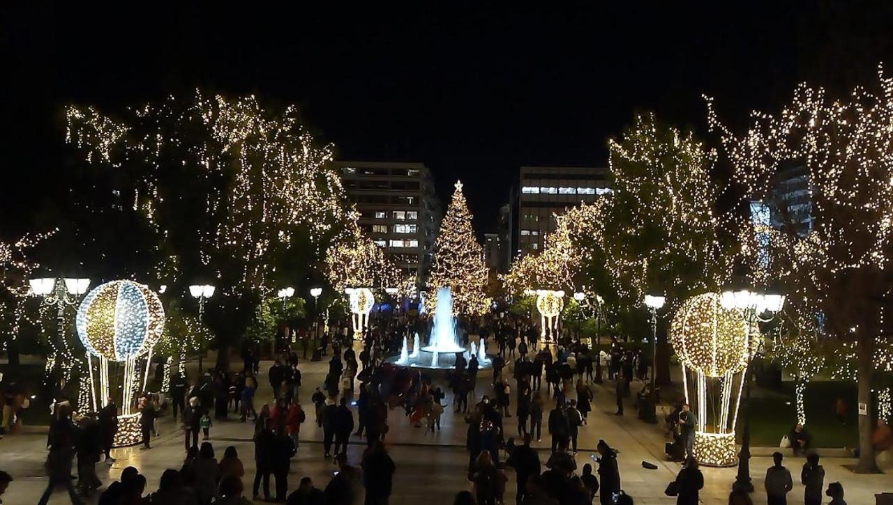 Parthenon And Syntagma Square View Appartamento Atene