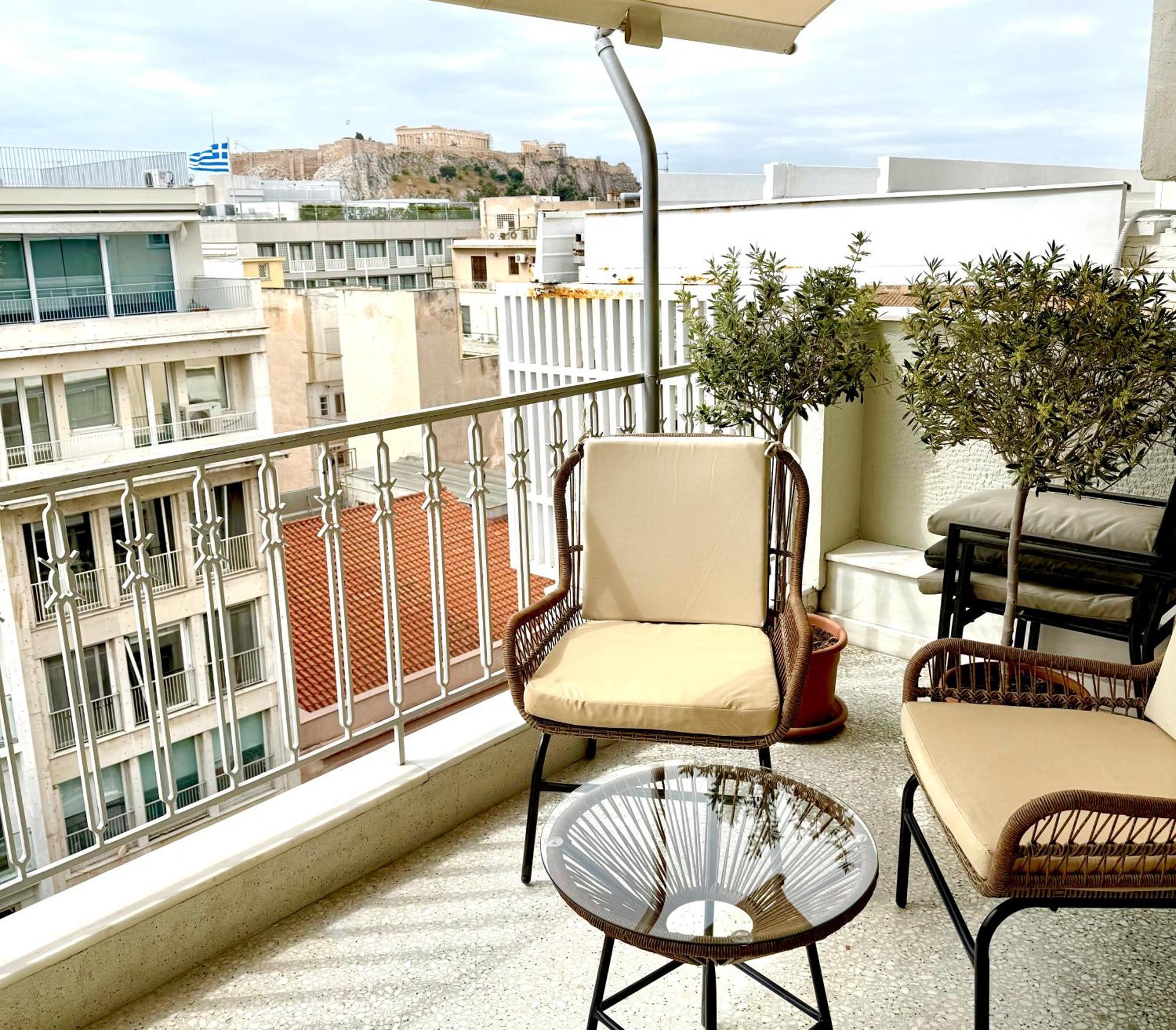 Appartamento Parthenon And Syntagma Square View *
